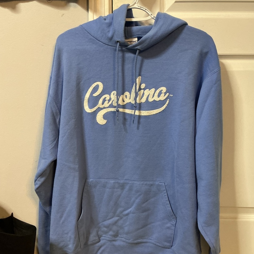 Champion Light Blue Hoodie